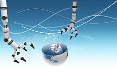 科技机械行业Banner背景图 自动化科技视觉呈现新趋势